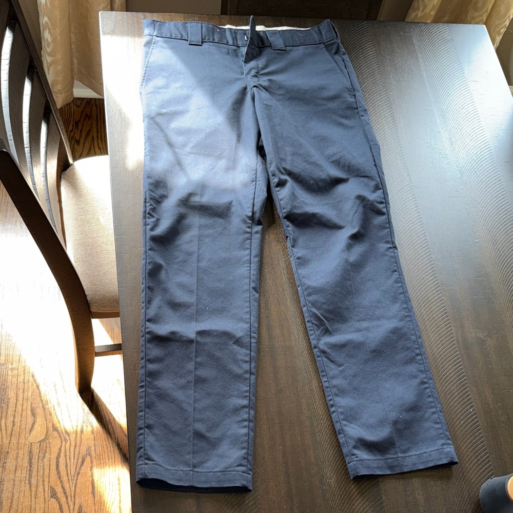Dickies Men's Slim Taper Pants Navy 32x32